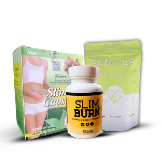 Combo Slim Bio Capsules - Slim Burn . Slim Tea